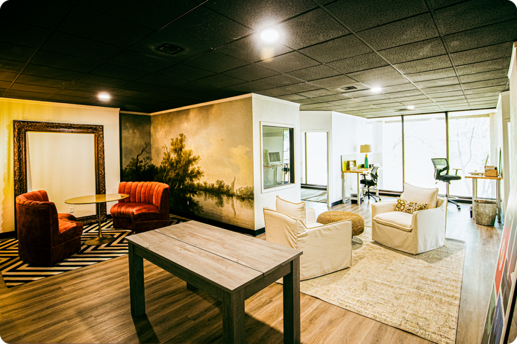 Coworking space to meet clients